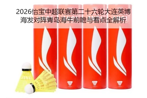 2026怡宝中超联赛第二十六轮大连英博海发对阵青岛海牛前瞻与看点全解析 - WukongSports